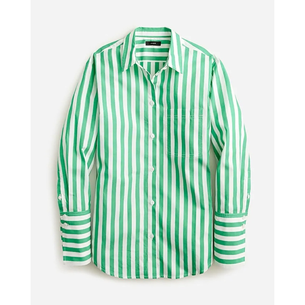 J.Crew Garçon cotton poplin shirt! Sz 4!